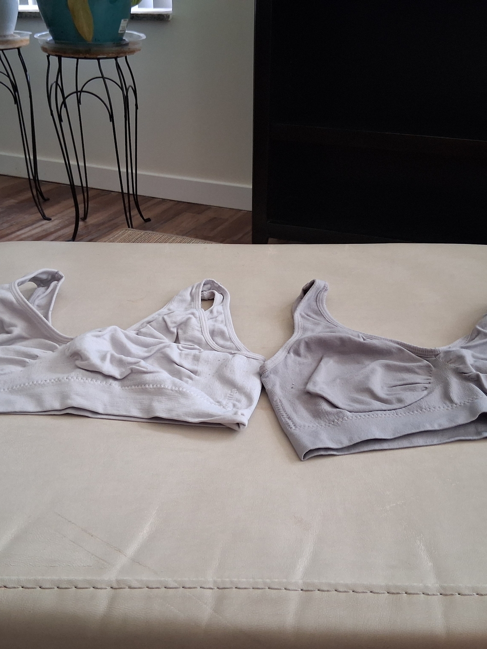 Light Gray Seamless Wireless Bras (Set of 2)